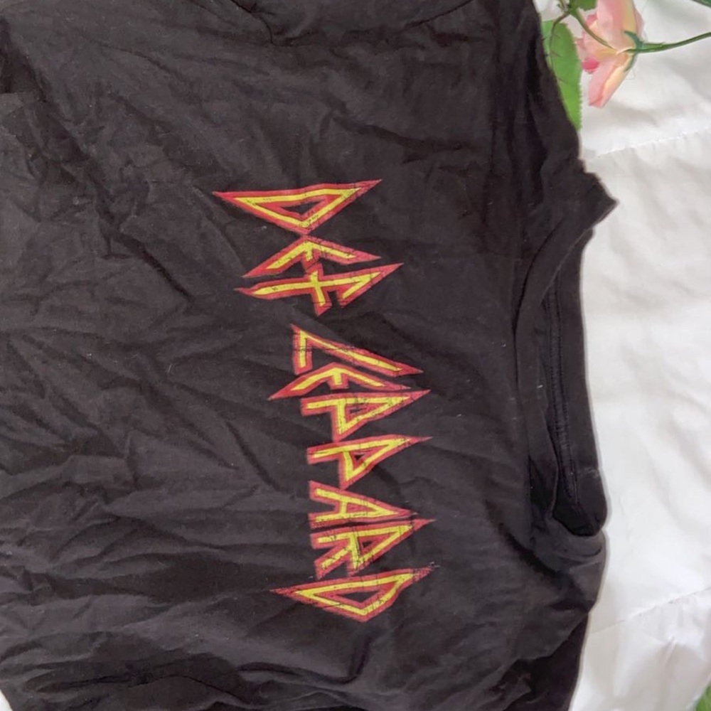 Oversized T shirt DEF LEAPORD SHIRT🖤🤎